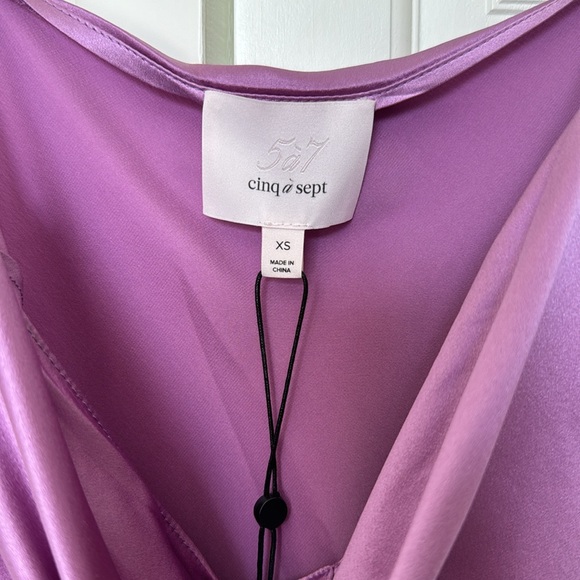 Cinq a Sept Marta Silk Camisole - Picture 2 of 4